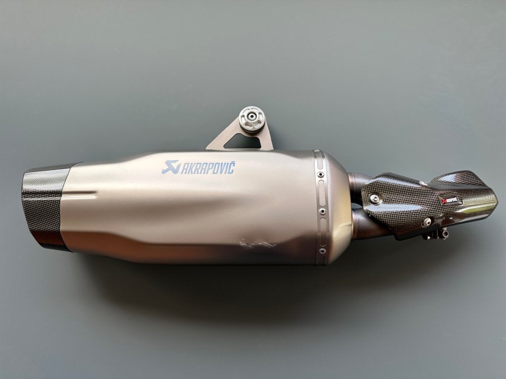 BMW  R1250GS Akrapovic uitlaat, Motoren, Niet ingevuld, Gebruikt, Niet ingevuld, Ophalen of Verzenden