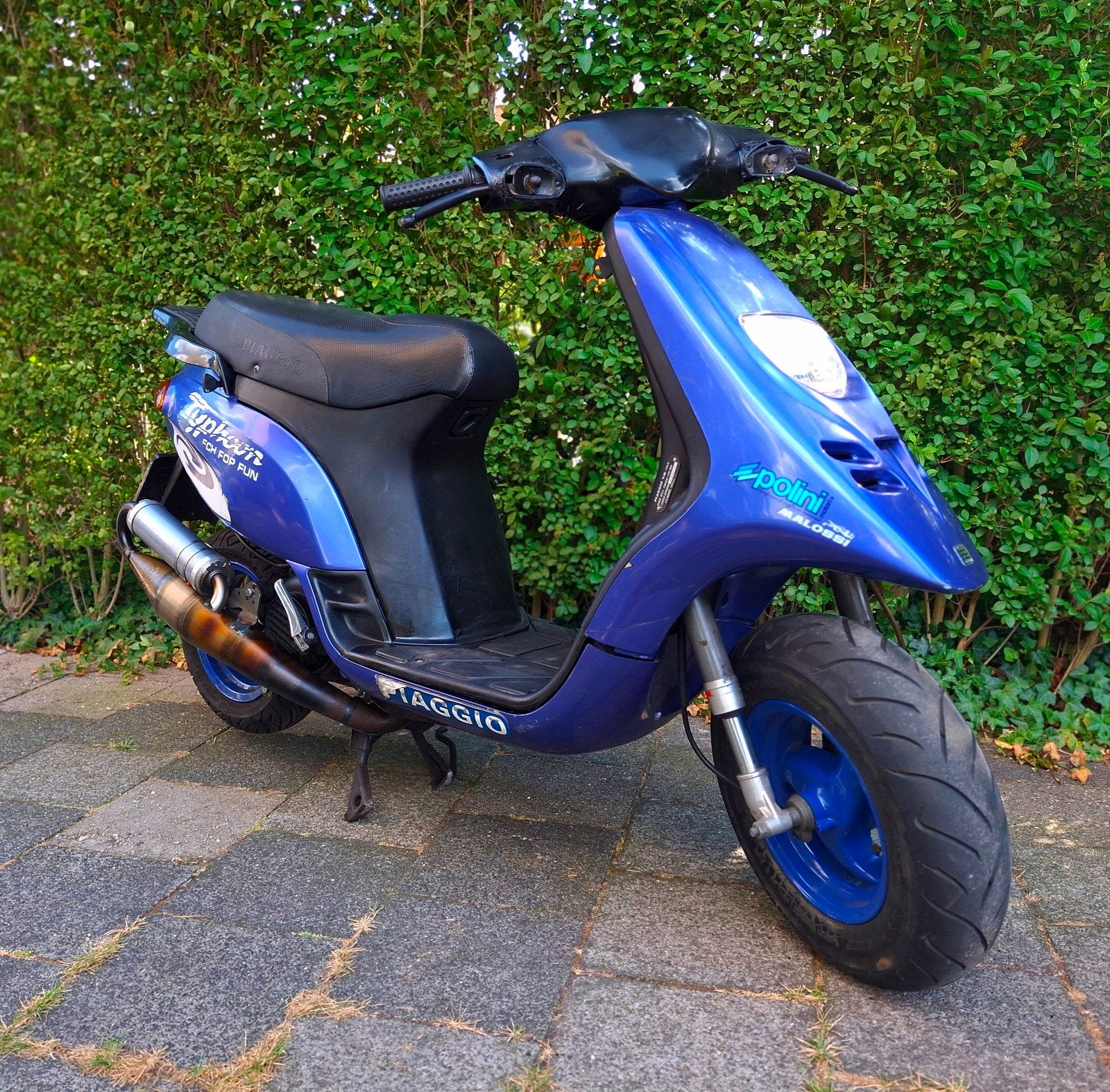 piaggio typhoon 172 cc full Malossi A1 kenteken zeer snel!, Fietsen en Brommers, Scooters | Piaggio, Ophalen