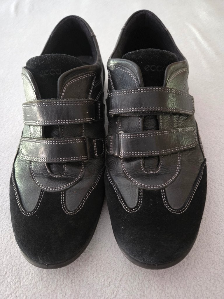 Nette zwarte Ecco schoenen maat 39, Ecco, Ophalen of Verzenden, Zo goed als nieuw, Instappers