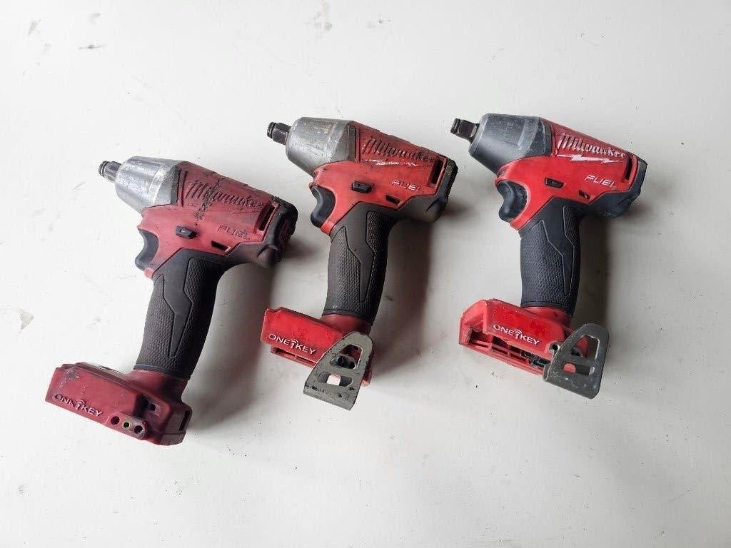 Milwaukee M18 ONEIWF12 18V Li-Ion Accu slagmoersleutel 1/2, Ophalen, Gebruikt, Milwaukee, Nn
