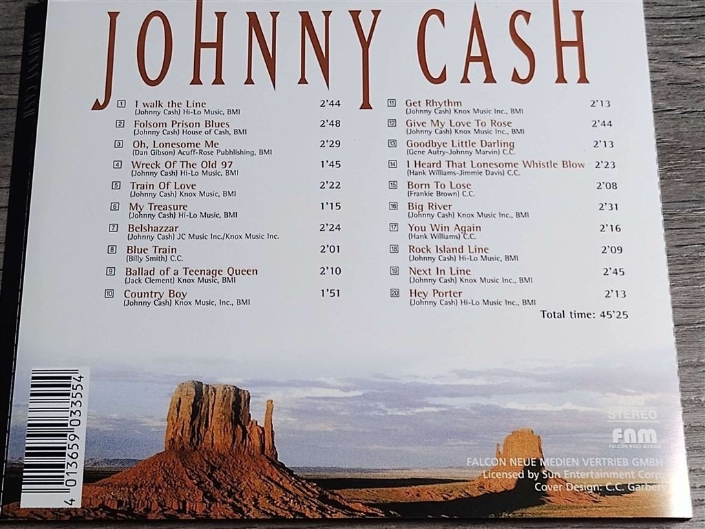 Johnny Cash ‎– Johnny Cash, Ophalen of Verzenden, Zo goed als nieuw