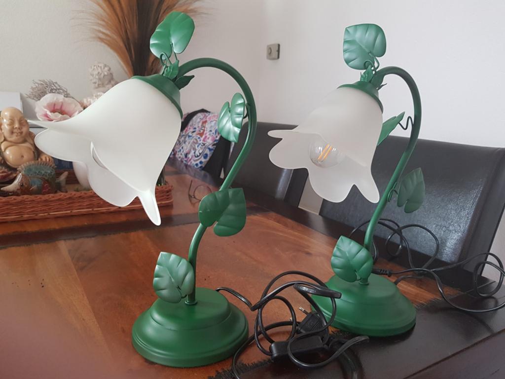 2 tafellampen., Ophalen