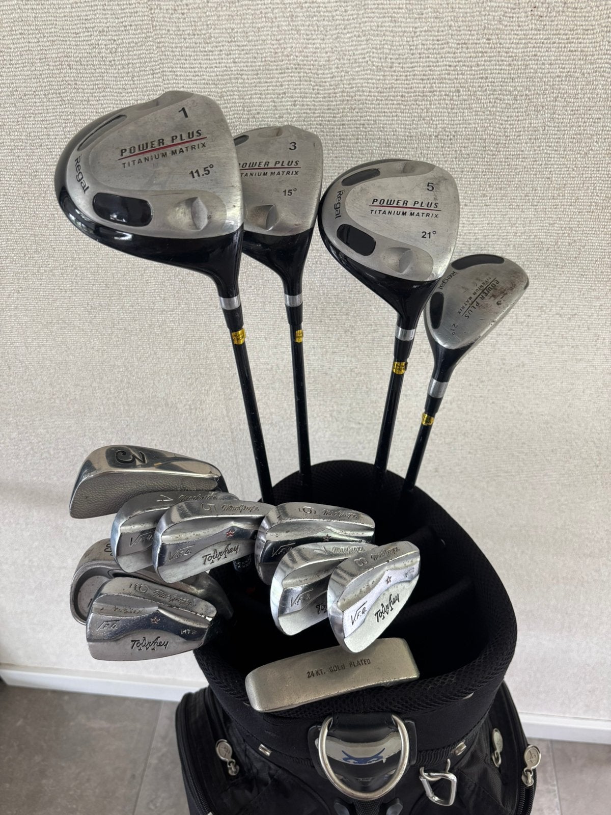 Volledige Heren Golfset | Power Plus & Macgregor, Sport en Fitness, Power plus, Set, Power plus, Zo goed als nieuw
