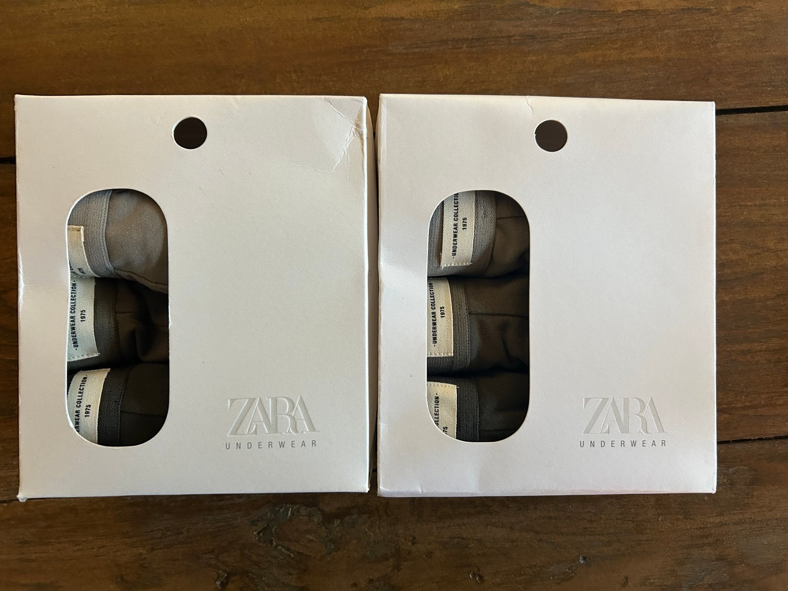 Zara Underwear Boxers - 6 stuks (nieuw), Kleding | Heren, Verzenden, Groen, Boxer