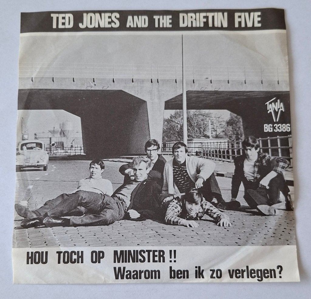 Ted Jones & The Driftin Five - Houdt toch op, minister, Cd's en Dvd's, Ophalen of Verzenden, Gebruikt, Nederlandstalig, Overige typen