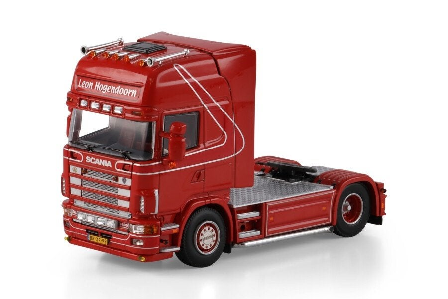 WSI  SCANIA 4 SERIES TOPLINE 4X2  LEON HOGENDOORN  NEW, Ophalen of Verzenden, Nieuw, Bus of Vrachtwagen, Wsi