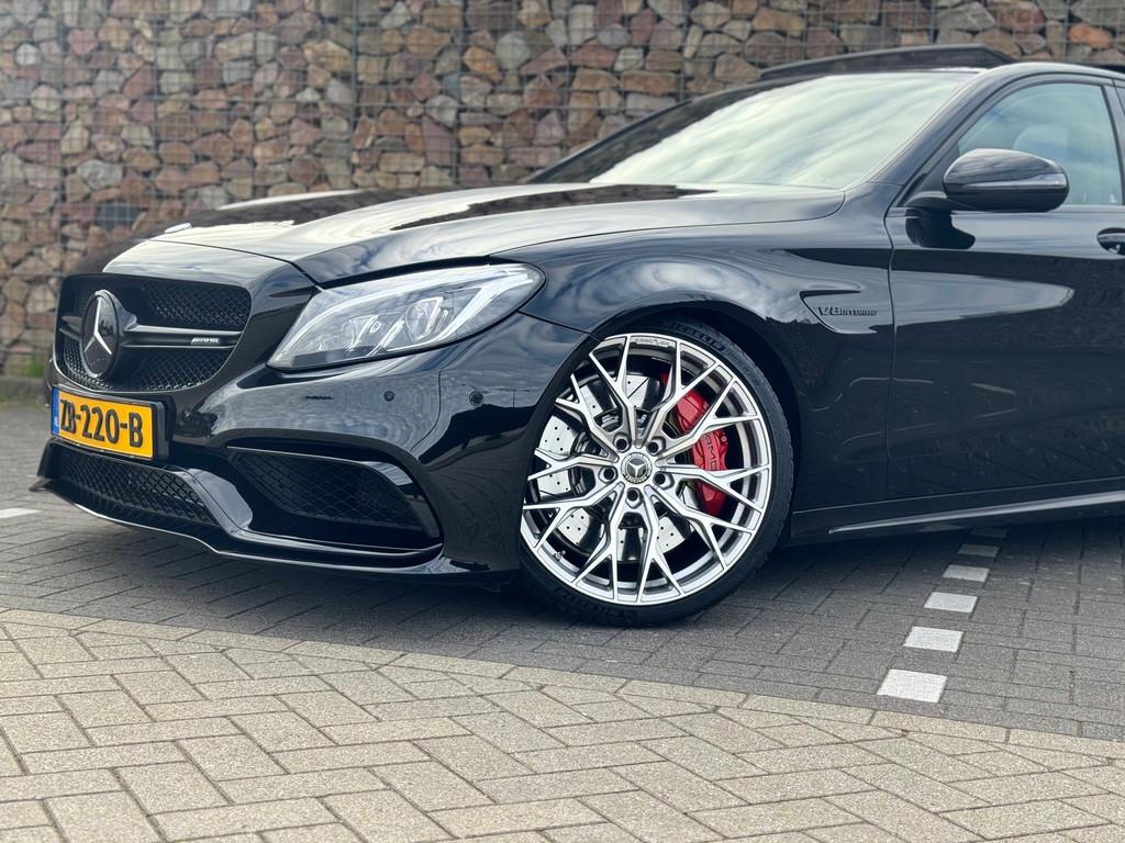Mercedes-Benz C-klasse AMG 63 S Stufe-2 Panorama, Auto's, Automaat, Achterwielaandrijving, Gebruikt, 510 pk