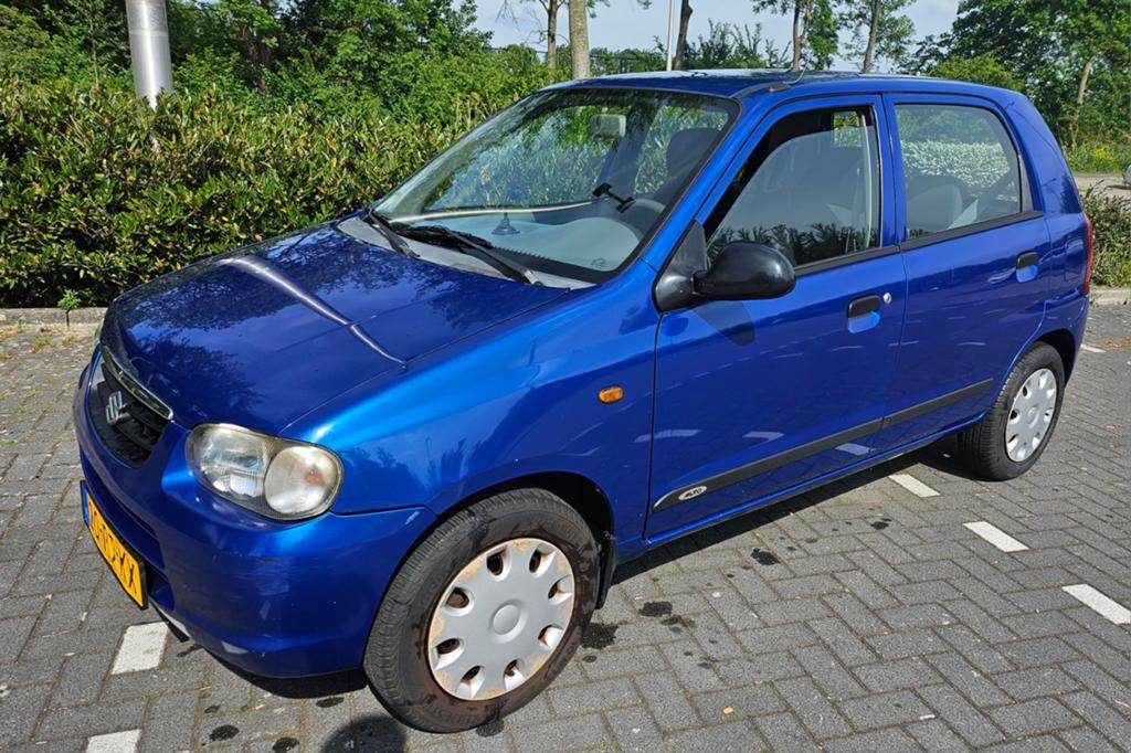 Suzuki Alto 1.1 AUTOMAAT,Stuurbekrachtiging,5Deurs,59138km!, Auto's, Suzuki, Stof, 4 cilinders, Origineel Nederlands, Grijs