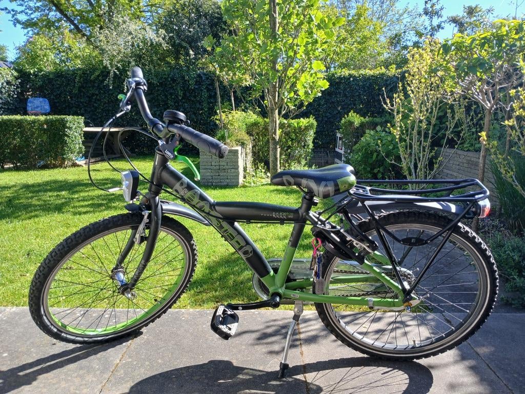 Stoere Loekie kinderfiets 22 inch, Ophalen, Gebruikt, Loekie, Terugtraprem