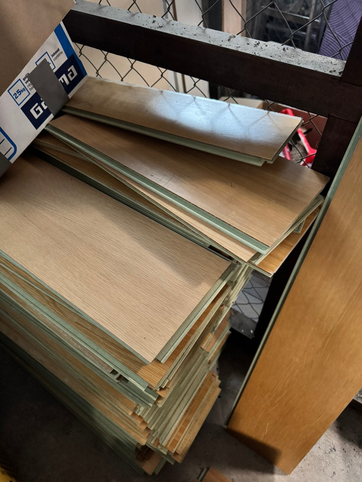Kurklaminaat, Ophalen, Gebruikt, 50 tot 150 cm, 10 m² of meer