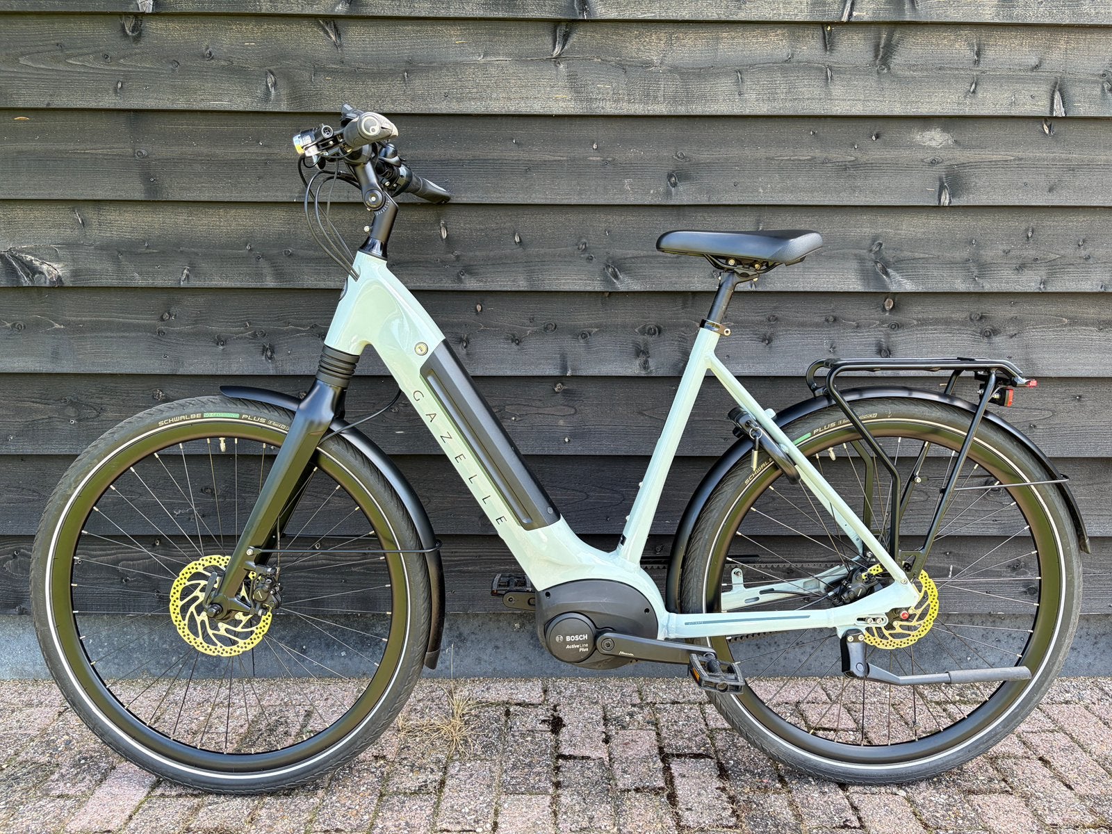 Gazelle Ultimate C8+ HMB Belt/Bosch Motor/500WH Accu/Z.G.A.N, Fietsen en Brommers, Ophalen, Zo goed als nieuw, 50 km per accu of meer