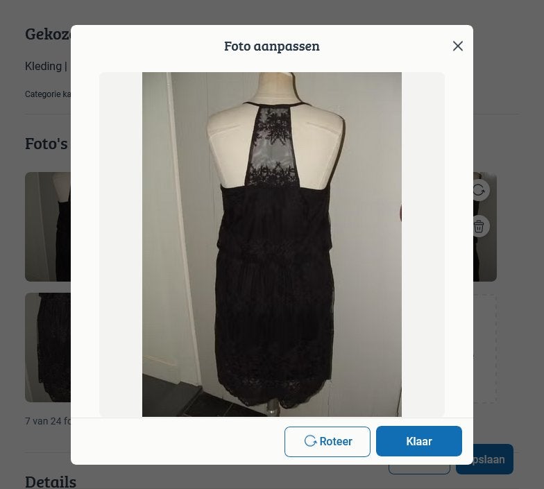 Vero Moda zwart kanten mini dress, korte jurk maat S, Vero Moda, Zwart, Ophalen of Verzenden, Zo goed als nieuw