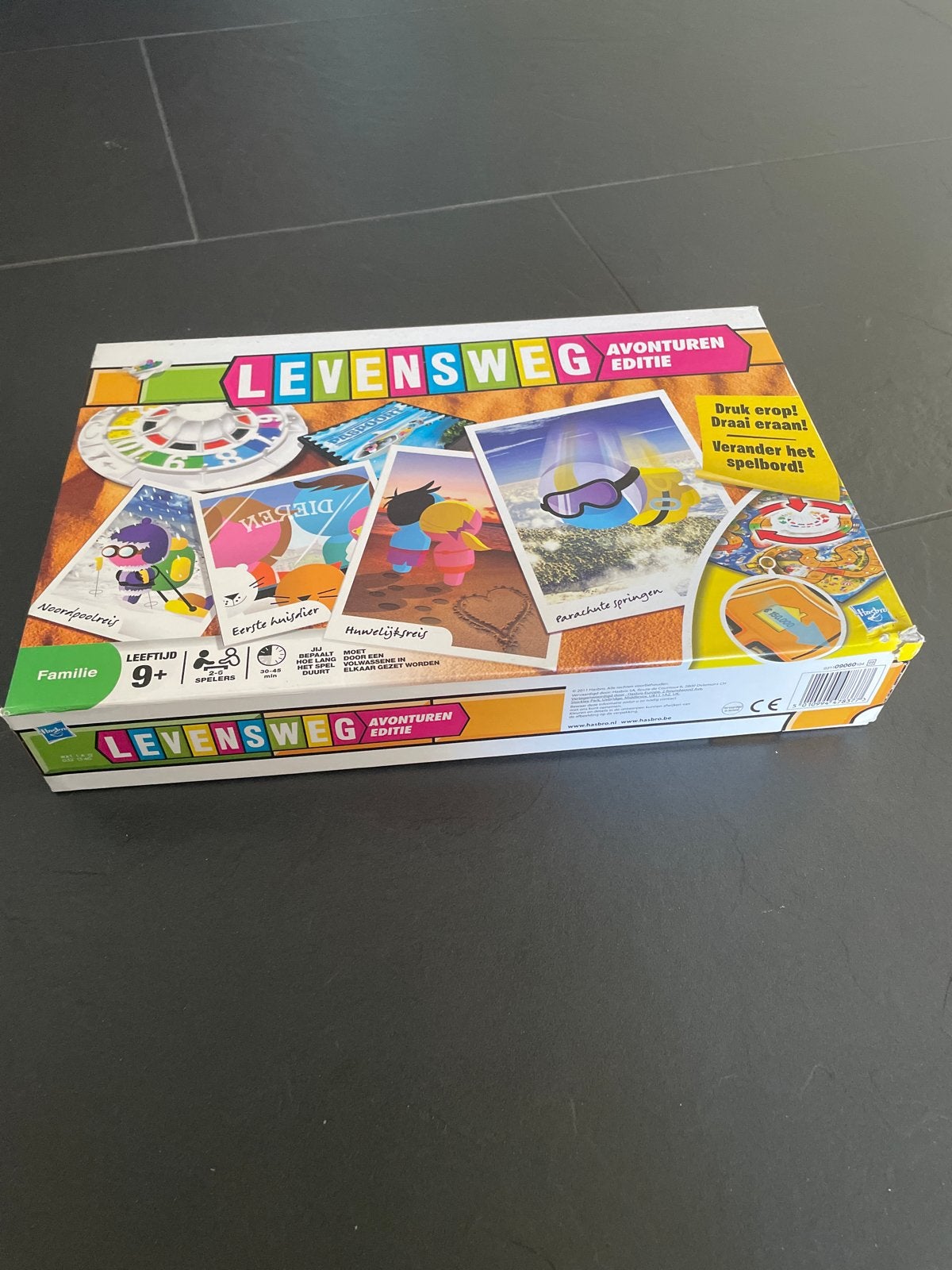 Levensweg Avonturen Editie - Bordspel in goede staat, Hobby en Vrije tijd, Gezelschapsspellen | Bordspellen, Vijf spelers of meer