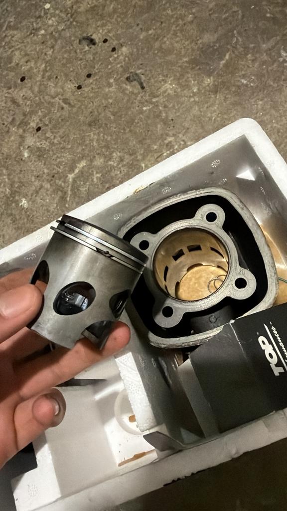 70cc dr cilinder ALLEEN 3 KEER GEREDEN, Ophalen of Verzenden, Nieuw, Cilinder