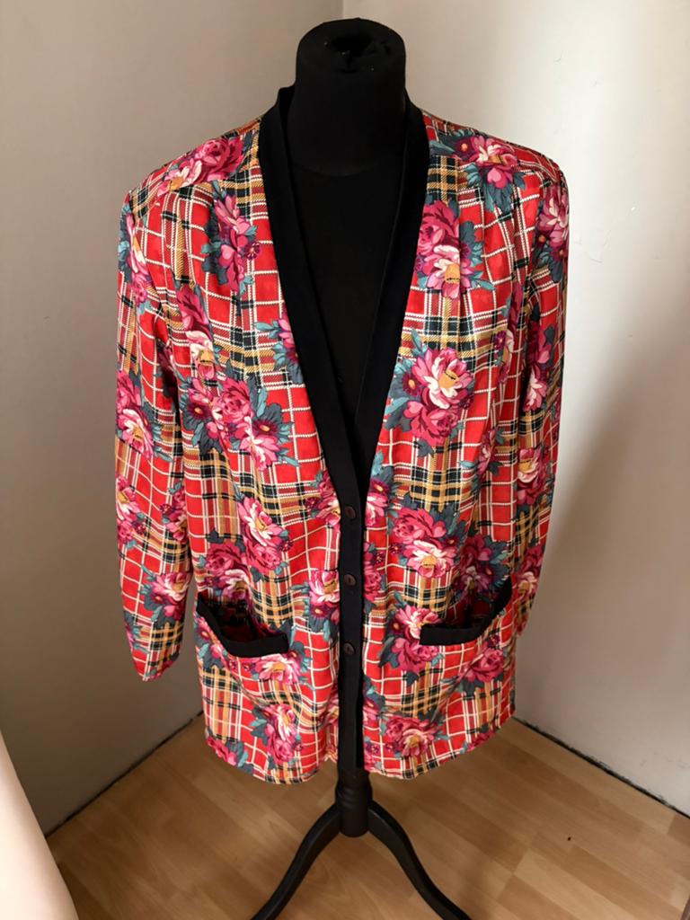 Yessica toffe vintage blazer mt 44 ZGAN, Ophalen of Verzenden, Maat 42/44 (L), Overige kleuren, Jasje