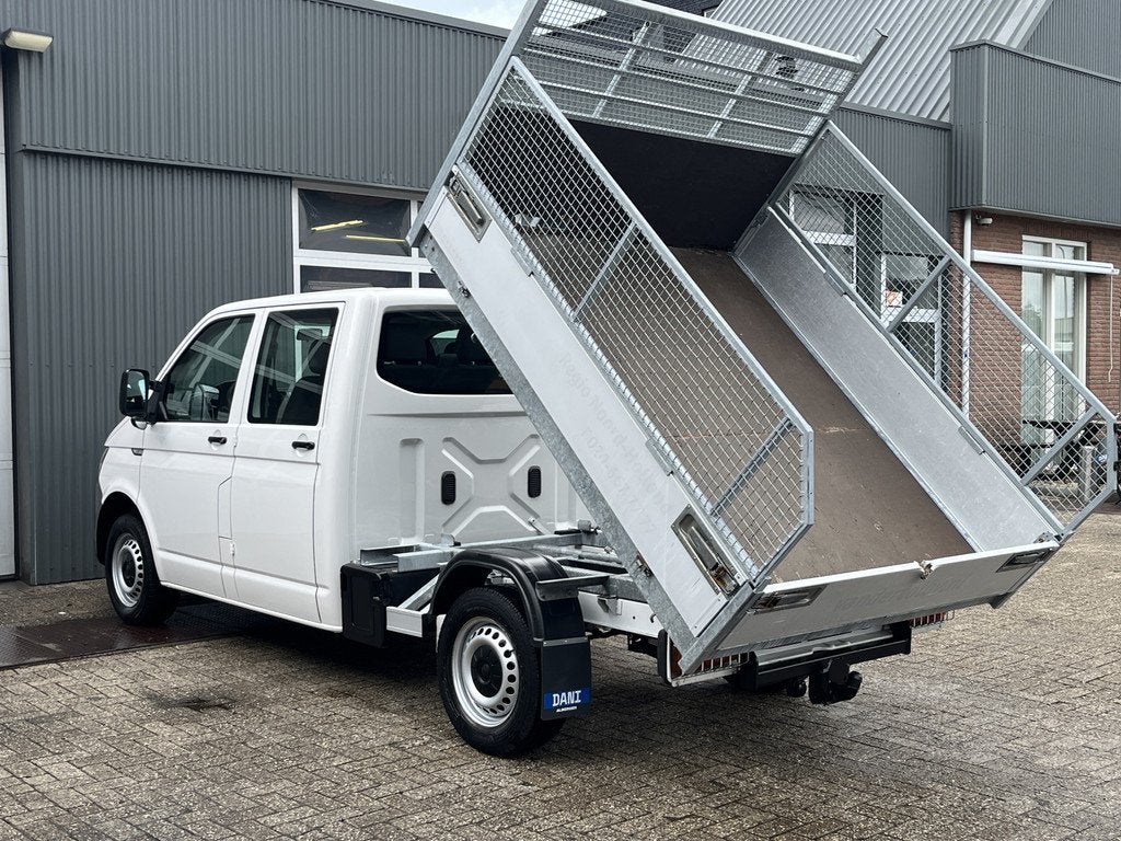 Volkswagen Transporter 2.0 TDI L2H1 DC Kipper Airco trekhaak, Voorwielaandrijving, Gebruikt, 4 cilinders, Volkswagen