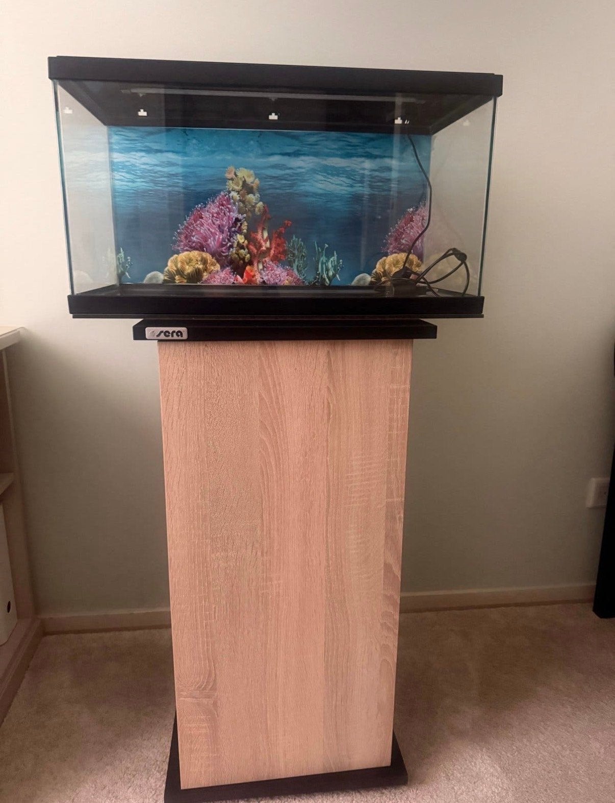 Prachtig zeer compleet aquarium met onderkast, Ophalen, Zo goed als nieuw, Leeg aquarium