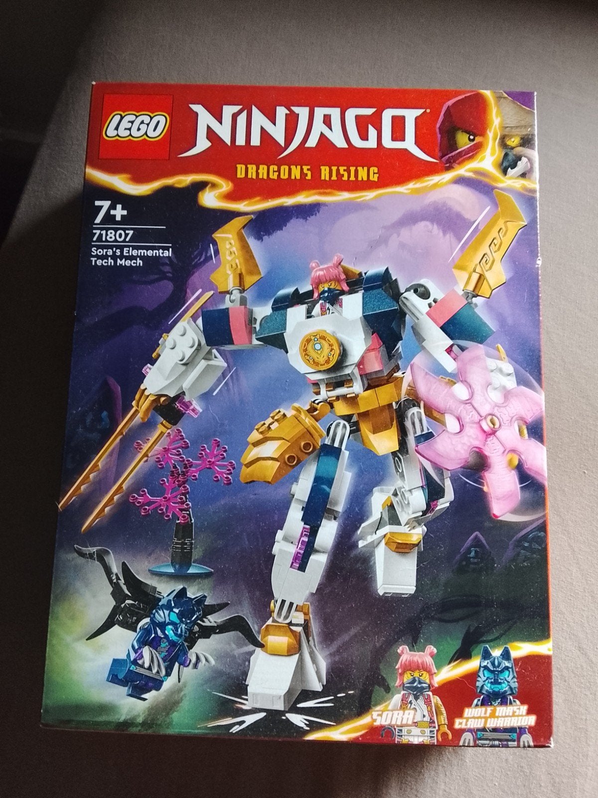 Lego Ninjago 71807 Sora's Elementaire Tech Mecha - Nieuw, Ophalen of Verzenden