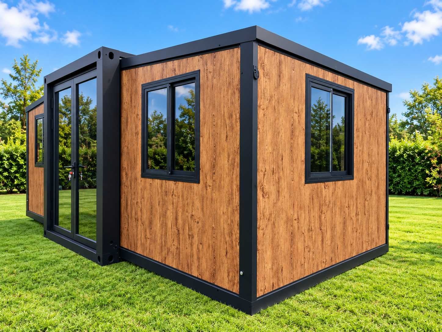 Rhino Houses 10ft hout Tiny house