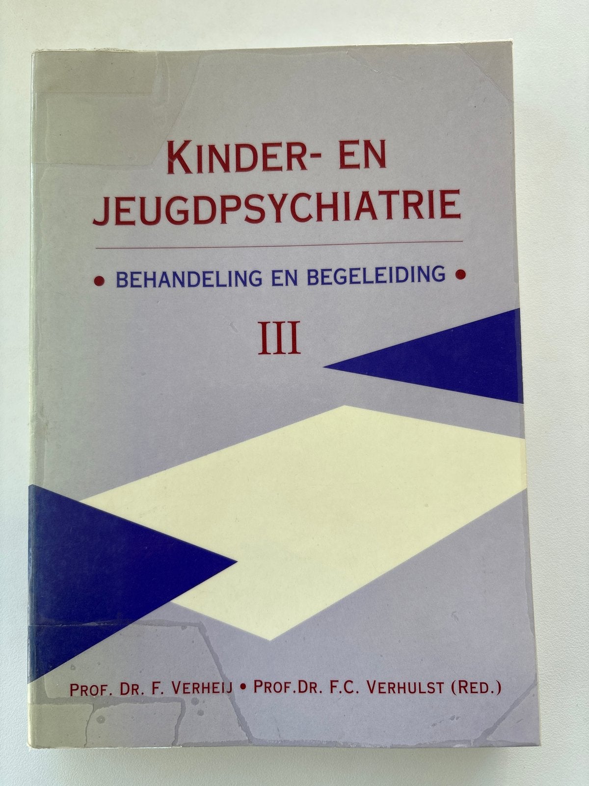 Kinder- en Jeugdpsychiatrie III - Behandeling en Begeleiding, Ophalen of Verzenden, Gamma, Gelezen, WO