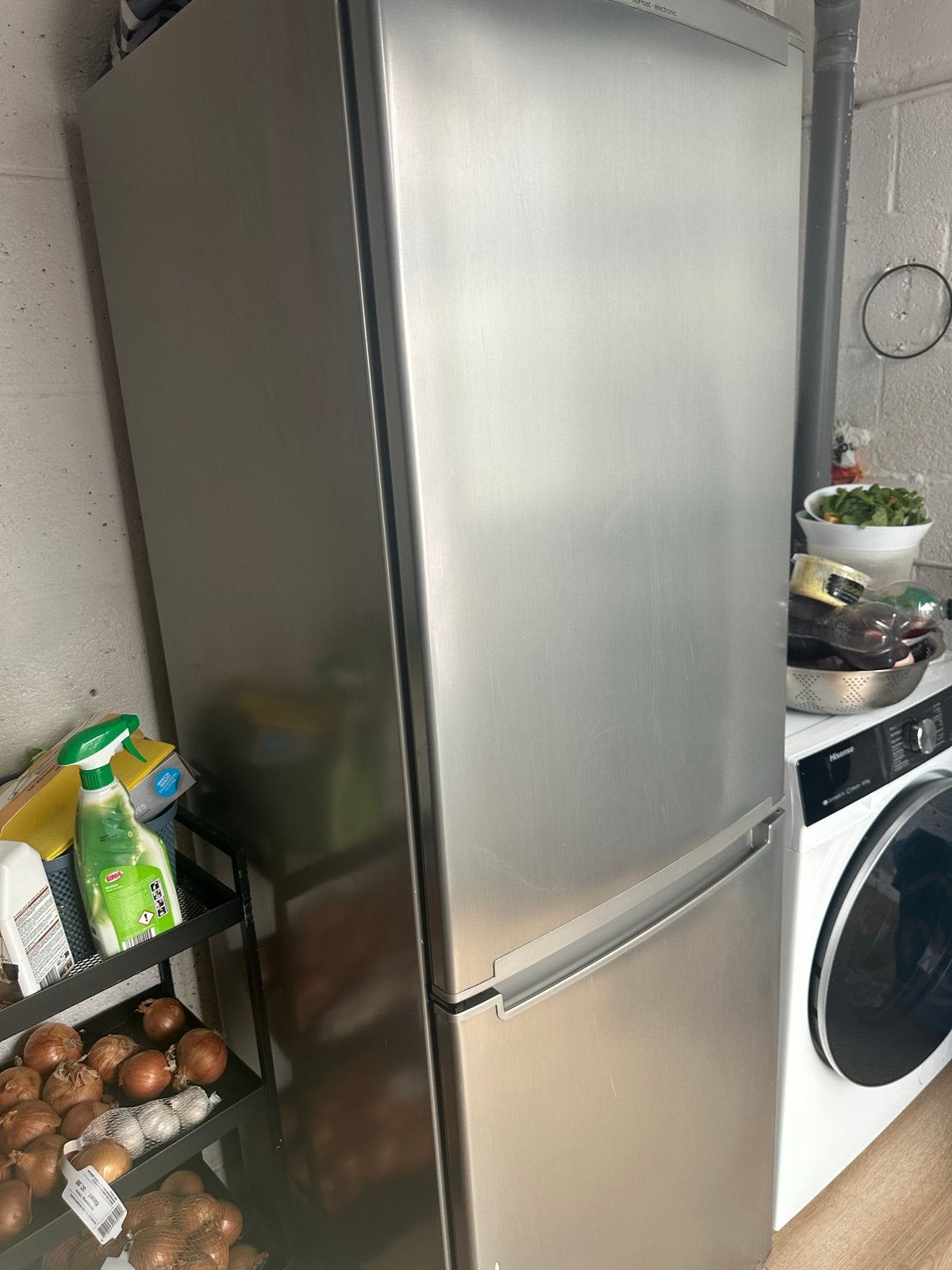 Siemens Koel-vriescombinatie - Ruim en Energiezuinig, Ophalen, Gebruikt, 200 liter of meer, 60 cm of meer