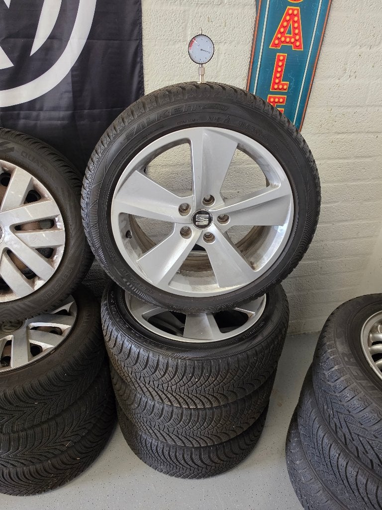 17 Inch Sportvelgen Seat/Volkswagen, Gebruikt, Banden en Velgen, 17 inch, Personenwagen