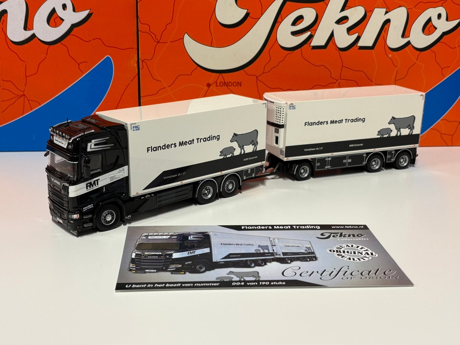 Tekno Flanders, Ophalen of Verzenden, Zo goed als nieuw, Bus of Vrachtwagen, Tekno