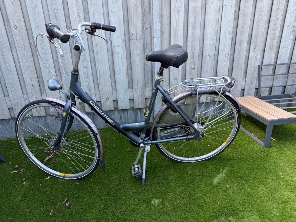 Gazelle damesfiets, Fietsen en Brommers, Fietsen | Dames | Damesfietsen, Ophalen, 53 tot 56 cm, Versnellingen, Zo goed als nieuw