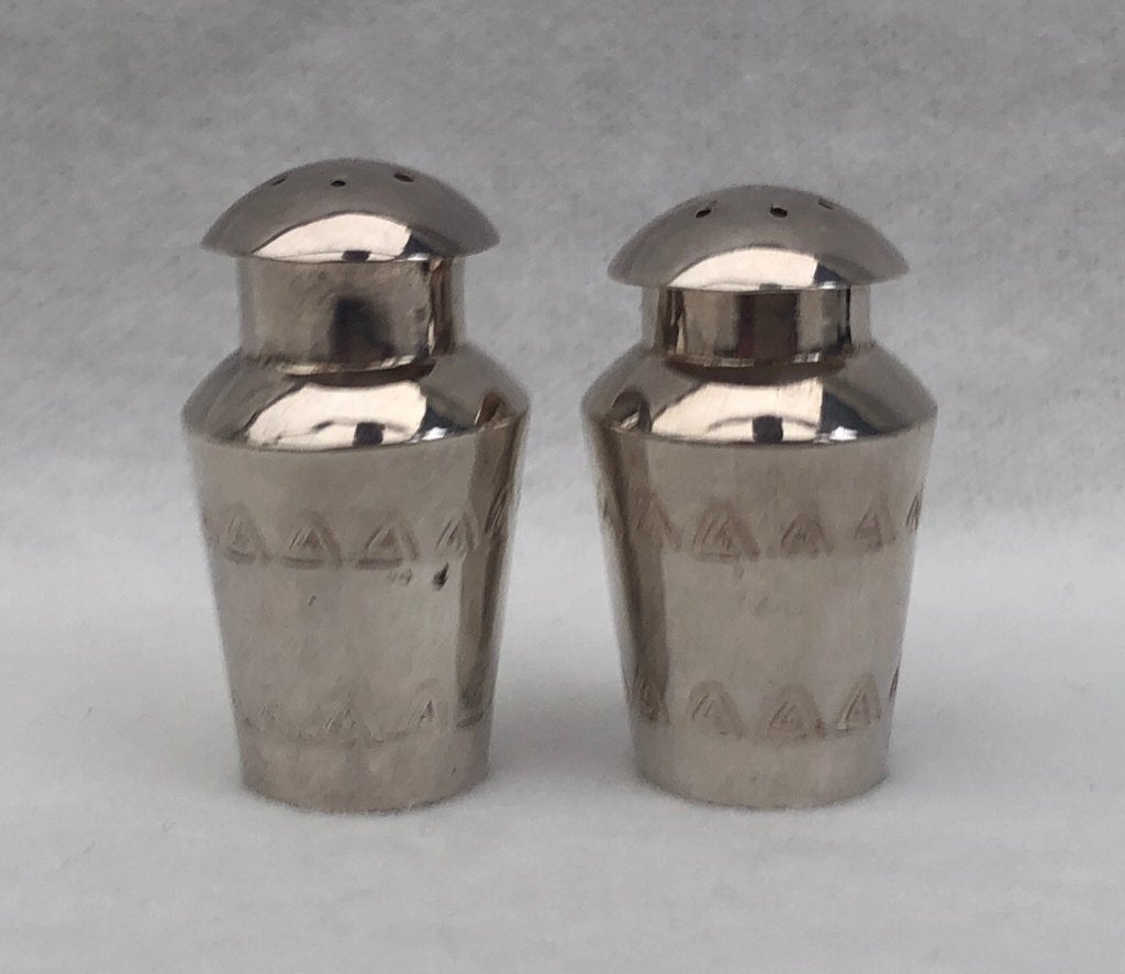 Zilver setje ( 925) 2  kleine strooiers, Ophalen of Verzenden, Zilver
