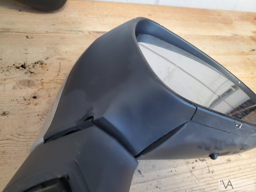 Peugeot 207 RC spiegel set met chromen kappen €100 setprijs, Auto-onderdelen, Gebruikt, -, -, Ophalen of Verzenden