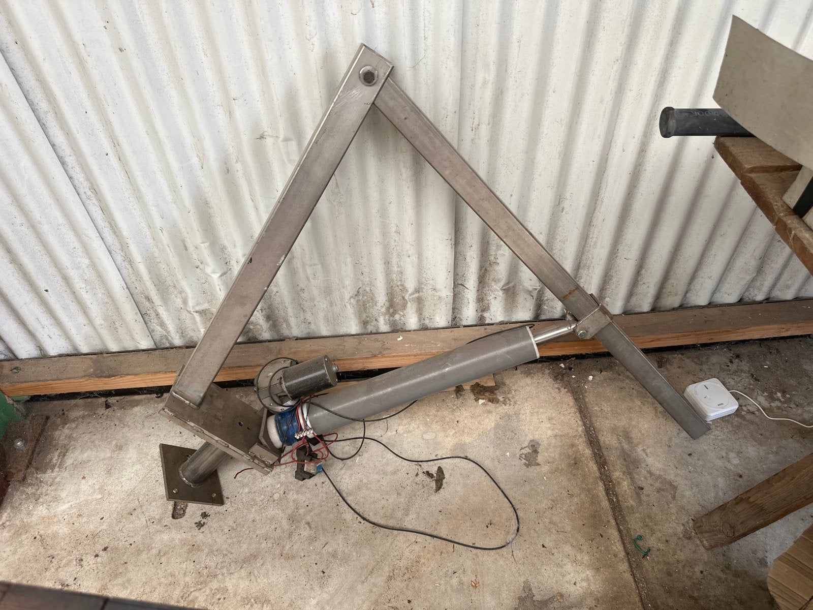 Davit / Kraantje voor boot - Hobbyproject, Ophalen, Gebruikt, Overige typen