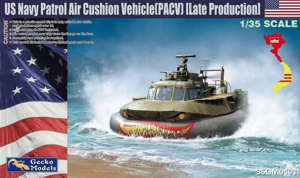Gecko Models 35GM0101 US Navy (PACV) 1:35, Overige merken, 1:32 tot 1:50, Overige typen, Nieuw