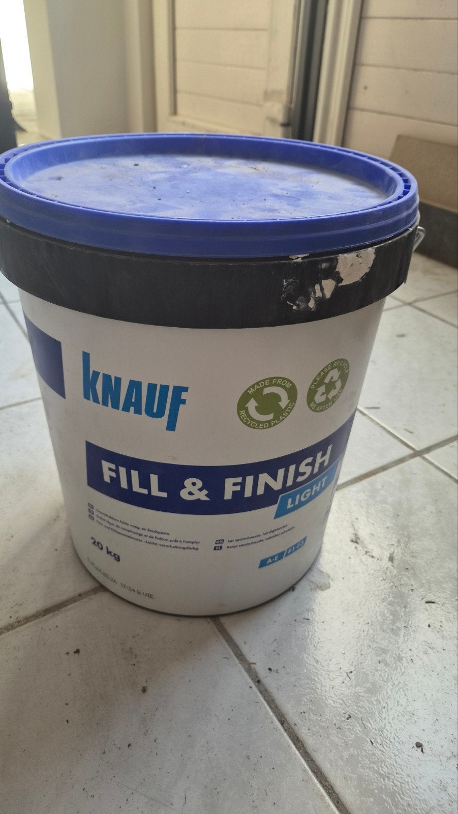 Restant, bodempje  fill en finish knauf, Doe-het-zelf en Verbouw, Verf, Beits en Lak, Ophalen