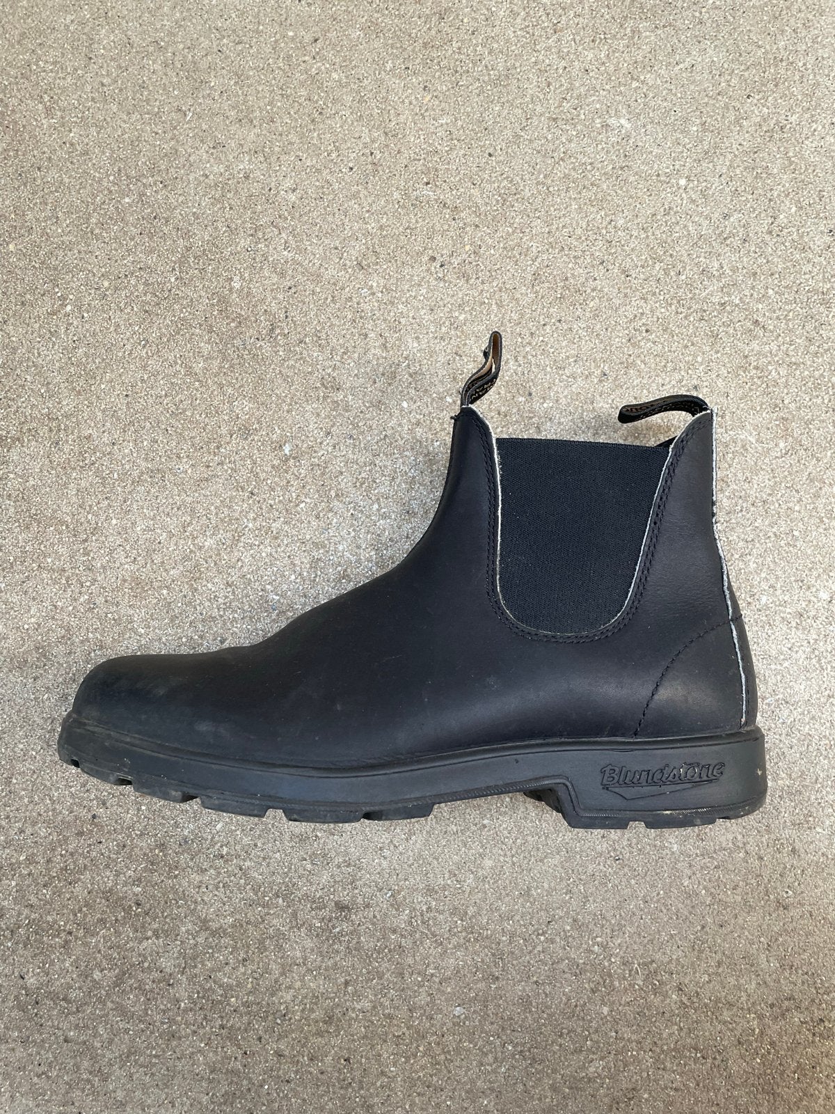 Blundstone zwarte leren enkellaarzen, Ophalen of Verzenden, Zo goed als nieuw, Zwart