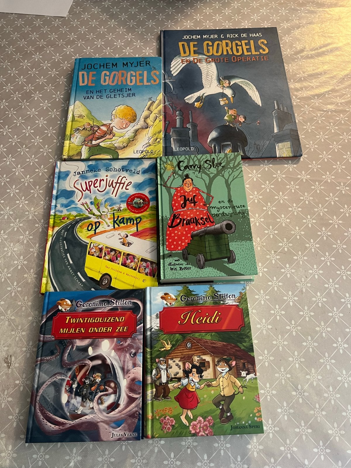Kinderboekenpakket: De Gorgels, Superjuffie, Juf Braaksel, Ophalen of Verzenden, Zo goed als nieuw, Fictie