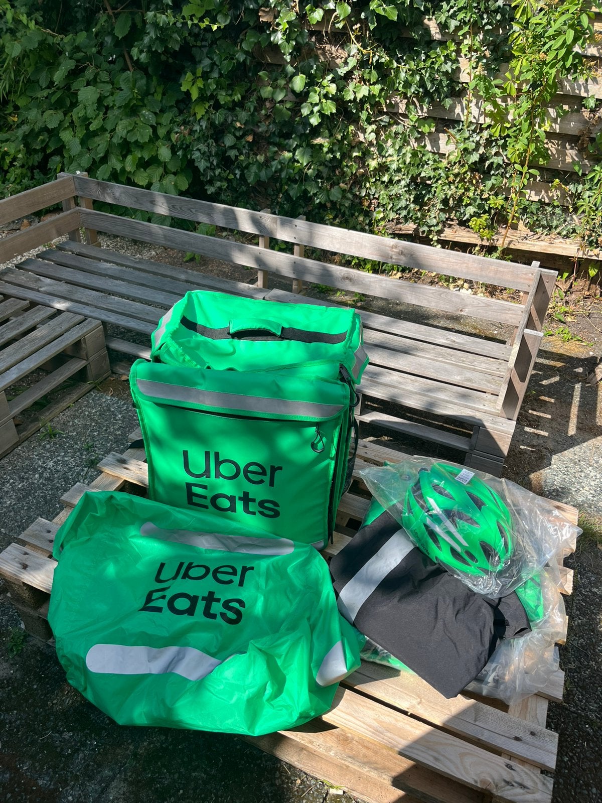 Uber Eats tas, kleding en accessoires, Ophalen, Zo goed als nieuw, Overige merken, Waterdicht