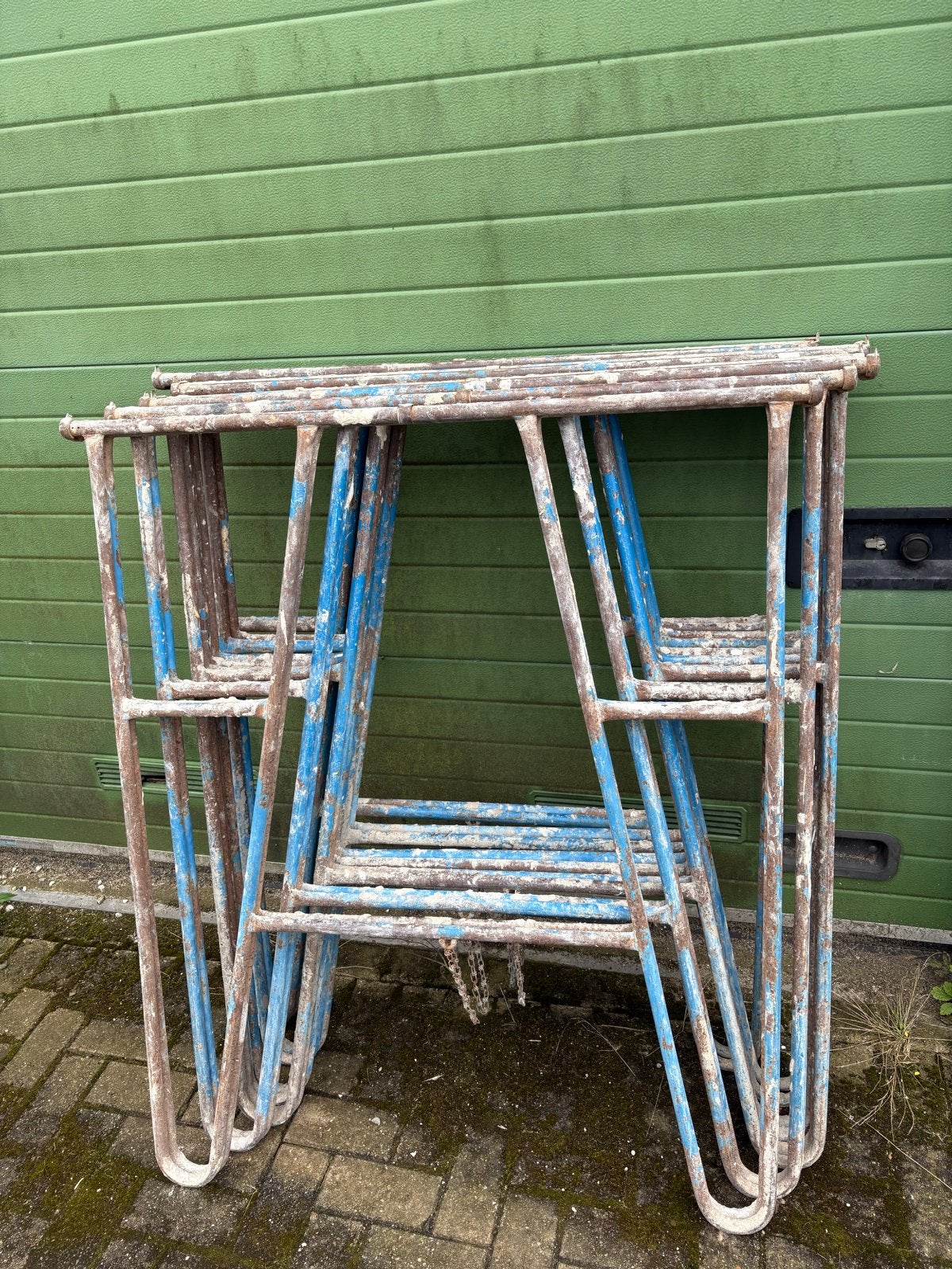 Gebruikte metselschragen 6 stuks., Doe-het-zelf en Verbouw, Ophalen, Gebruikt, Overige typen, Minder dan 2 meter