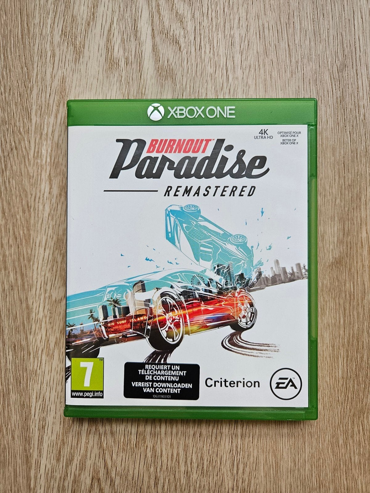 Burnout Paradise - Remastered | Xbox One, 1 speler, Racen en Vliegen, Ophalen of Verzenden, Zo goed als nieuw