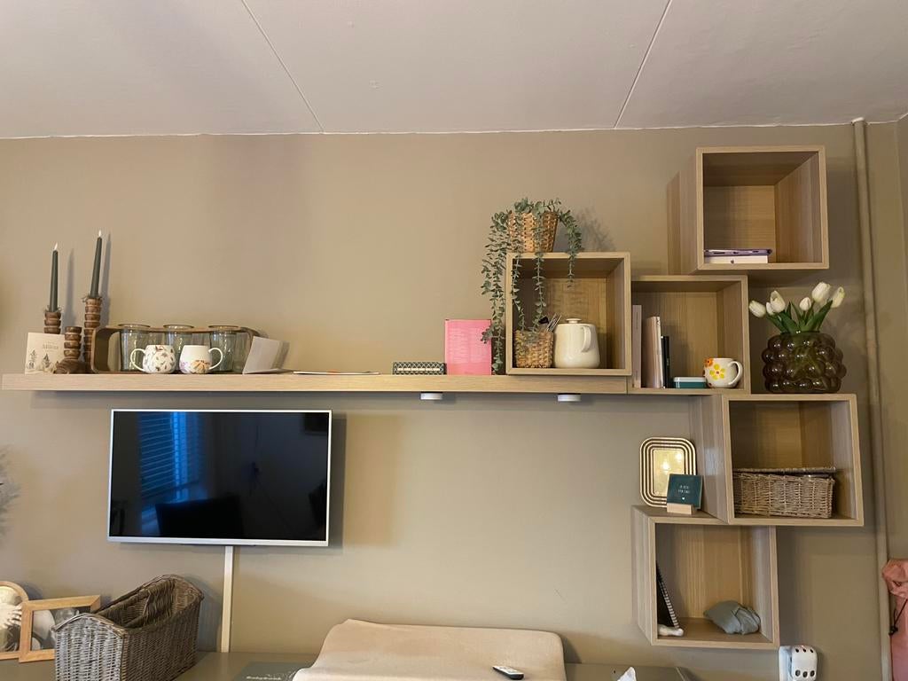 Wandplan en blokken ikea, Huis en Inrichting, Ophalen, Zo goed als nieuw, Minder dan 150 cm, Minder dan 100 cm