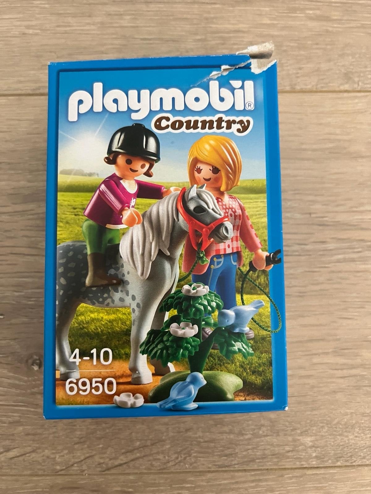 Playmobil Country 6950 met paard en figuren, Kinderen en Baby's, Speelgoed | Playmobil, Ophalen of Verzenden, Gebruikt, Complete set