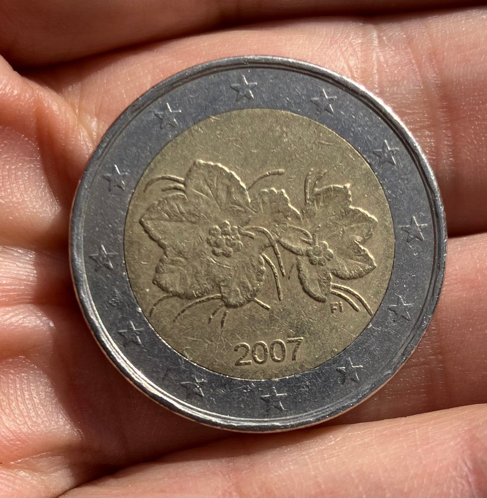 Finse 🇫🇮 2 Euromunt ~ 2007 (Finland), Ophalen of Verzenden, Finland, 2 euro, Losse munt