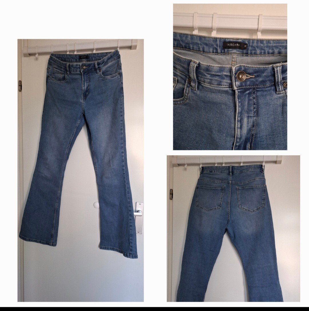 Pescara flared jeans maat 40, Kleding | Dames, Blauw, Pescara, Ophalen of Verzenden, W30 - W32 (confectie 38/40)