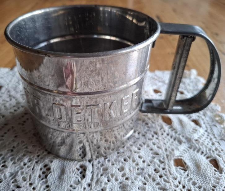 Vintage Dr.Oetker meelzeef, Gebruikt, -, -, Ophalen of Verzenden