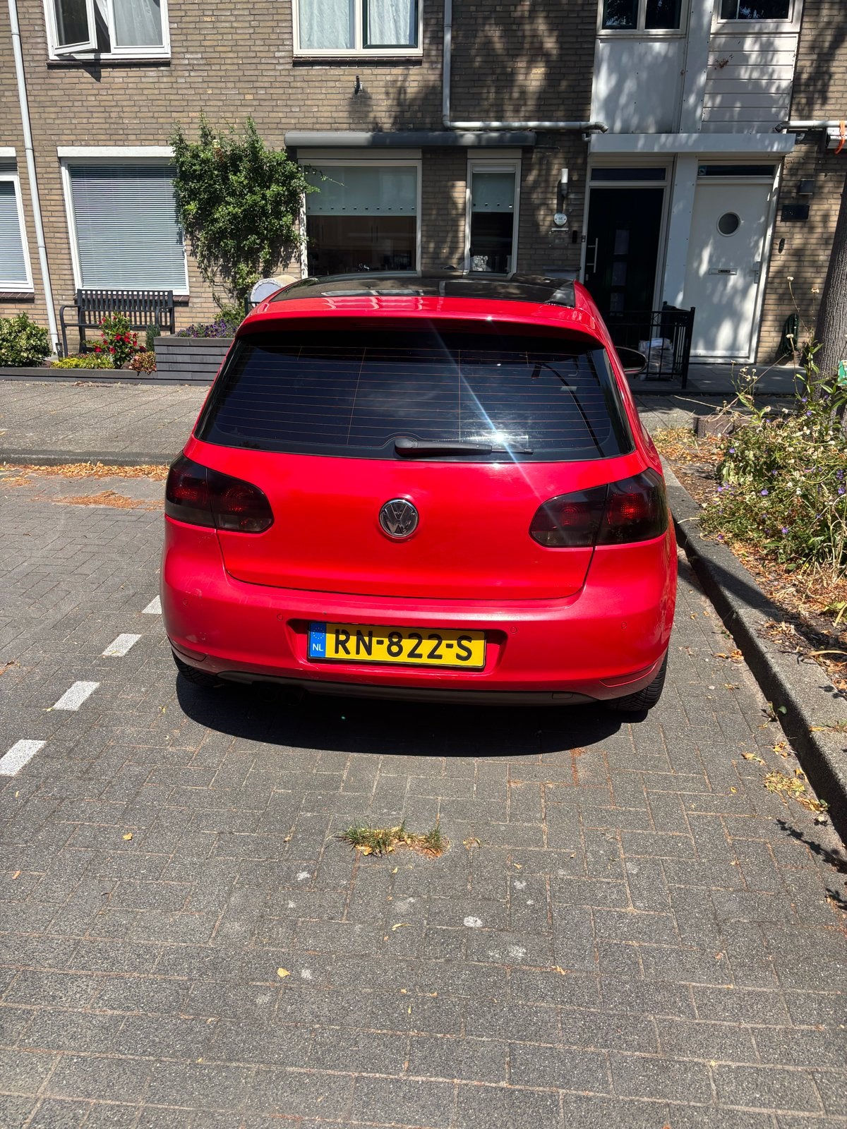 Volkswagen Golf 1.4 TSI 90KW 2008 Rood, Auto's, Volkswagen, 4 cilinders, 122 pk, Handgeschakeld, Geïmporteerd