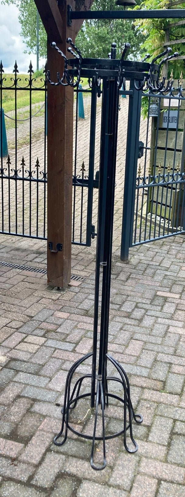 Staande kapstok, Huis en Inrichting, Woonaccessoires | Kapstokken, Ophalen, Gebruikt, Metaal, Staande kapstok
