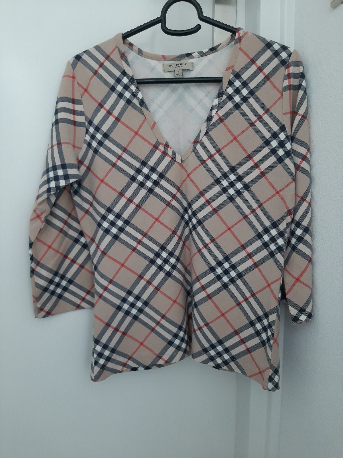 burberry top S, Kleding | Dames, Overige kleuren, Ophalen of Verzenden, Zo goed als nieuw, Burberry