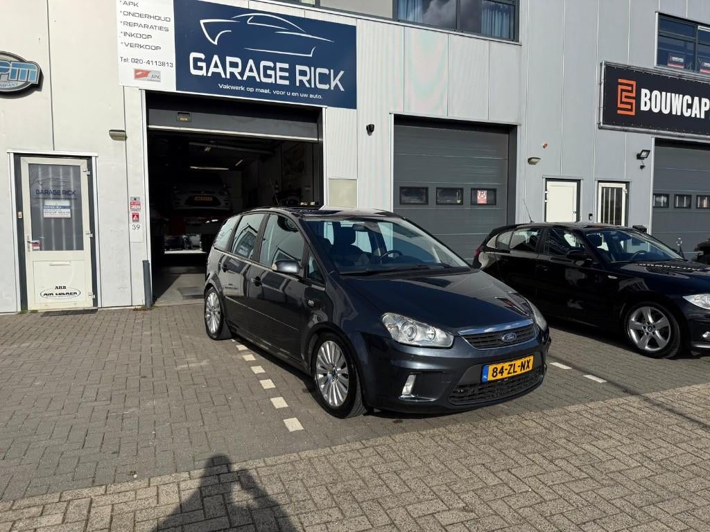 Ford C-Max 2.0 Titanium **AUTOMAAT**PANO DAK**NAV*NWE BANDEN, 145 pk, 4 cilinders, Leder en Stof, Origineel Nederlands