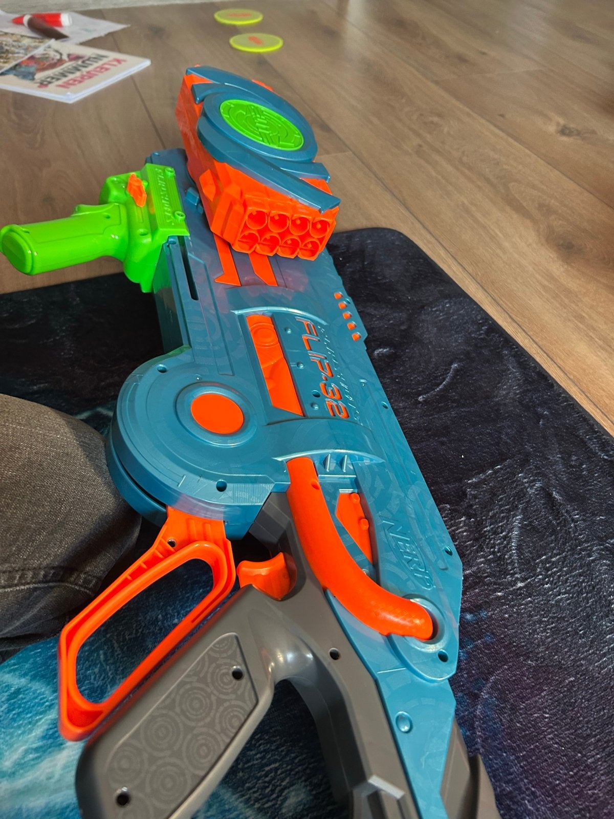Nerf Elite 2.0 Flip-32 Blaster - Schoon en Functioneel, Kinderen en Baby's, Speelgoed | Actiefiguren, Ophalen of Verzenden, Nieuw