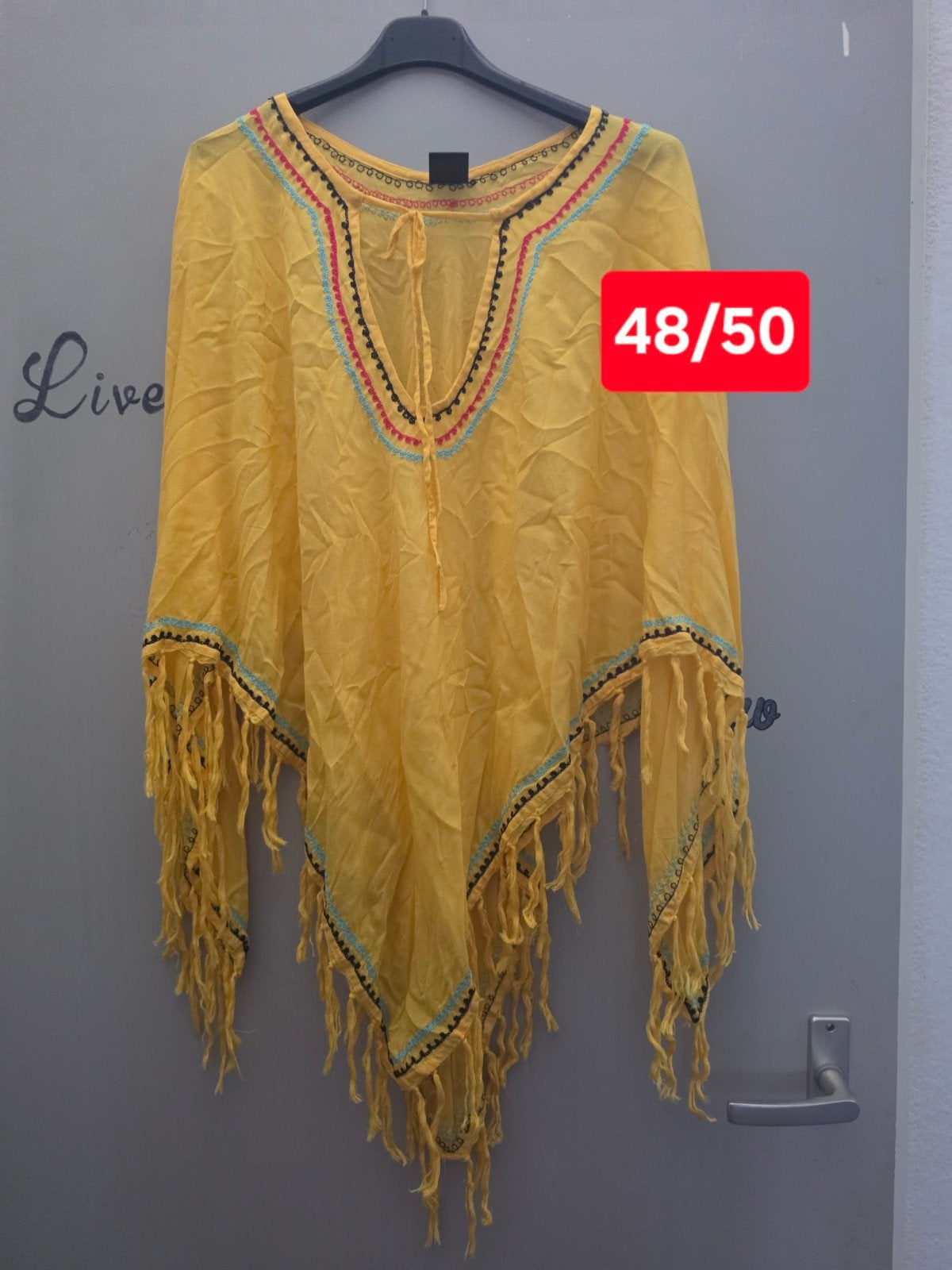 48/50, Kleding | Dames, Grote Maten, Ophalen of Verzenden, Zo goed als nieuw, Zwart, Broek of Spijkerbroek