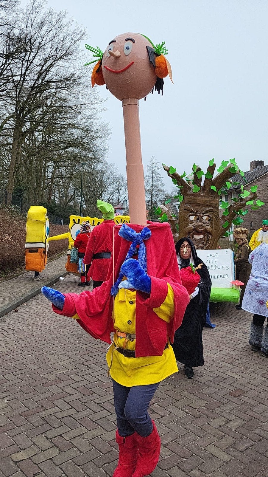 Langnek / Lange Jan, Ophalen of Verzenden, Gebruikt, Carnaval